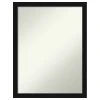 Amanti Art Avon Black Narrow Non-Beveled Bathroom Wall Mirror - 20 X 26 In. 2 Amanti Art Avon Black Narrow Non-Beveled Bathroom Wall Mirror - 20 X 26 In. -Laural Home Shop aff12f1502bddc97 9622 w800 h800 b1 p0