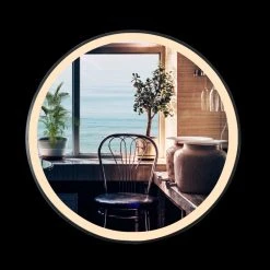 CHLOE Lighting, Inc. CHLOE Lighting LUMINOSITY Embedded Round TouchScreen LED Mirror 23 CHLOE Lighting, Inc. CHLOE Lighting LUMINOSITY Embedded Round TouchScreen LED Mirror -Laural Home Shop b041f37000a3ea33 5603 w800 h800 b0 p0