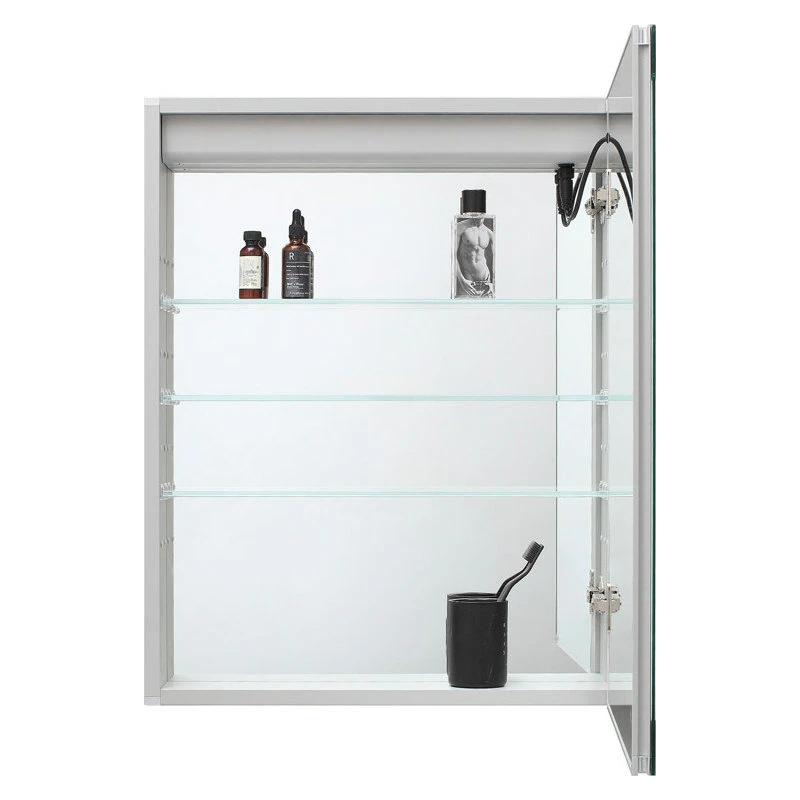 AQUADOM Royale Basic Bathroom Led Lighted Medicine Cabinet Right Hinge 24"x 30" 6 AQUADOM Royale Basic Bathroom Led Lighted Medicine Cabinet Right Hinge 24"x 30" - Image 4