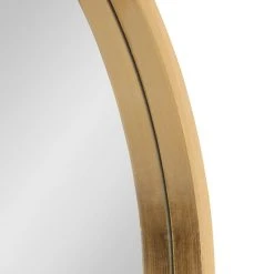 Uniek Travis Round Wood Accent Wall Mirror , Gold 31.5 Diameter 11 Uniek Travis Round Wood Accent Wall Mirror , Gold 31.5 Diameter -Laural Home Shop b121bd9e0dd2e6ba 5049 w800 h800 b0 p0