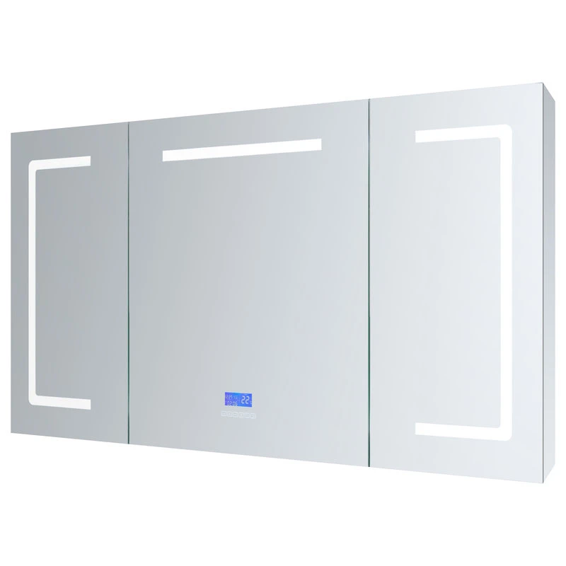 Lexora Lesina LED Medicine Cabinet, Defogger, 60" 4 Lexora Lesina LED Medicine Cabinet, Defogger, 60" - Image 2