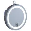Bodico Strong Suction Cosmetic Mirror With LED Lights, 7.75 Inches, Silver -Laural Home Shop b1613e450afb3429 2554 w800 h800 b1 p0