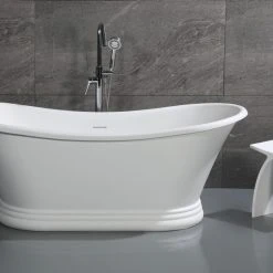 Alfi Trade Inc Alfi Brand Abst77 Arched White Matte Solid Surface Resin Bathroom/Shower Stool 14 Alfi Trade Inc Alfi Brand Abst77 Arched White Matte Solid Surface Resin Bathroom/Shower Stool -Laural Home Shop b16182610fdbdcb9 6572 w800 h800 b0 p0