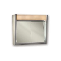 Rangaire Ensign 24"x23 1/2" Surface Mount Lighted Medicine Cabinet