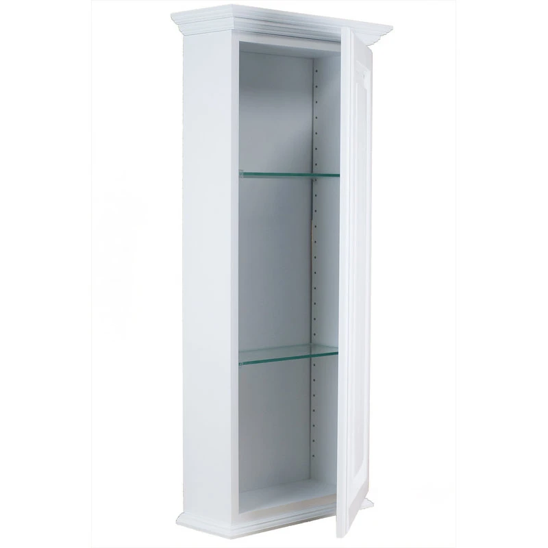 Timber Tree Cabinets Ashland On The Wall White Cabinet 49.5h X 15.5w X 5.25d 4 Timber Tree Cabinets Ashland On The Wall White Cabinet 49.5h X 15.5w X 5.25d - Image 2