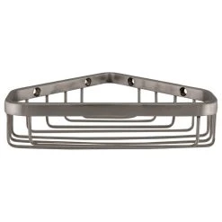 Design House 588939 4-13/16"W Shower Basket - Stainless Steel