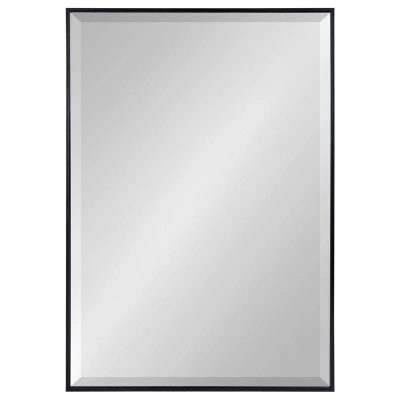 Uniek Rhodes Framed Wall Mirror, Black, 24.75x36.75 4 Uniek Rhodes Framed Wall Mirror, Black, 24.75x36.75 - Image 2