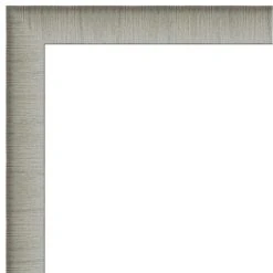 Amanti Art Elegant Brushed Pewter Narrow Beveled Bathroom Wall Mirror - 39 X 27 In. 13 Amanti Art Elegant Brushed Pewter Narrow Beveled Bathroom Wall Mirror - 39 X 27 In. -Laural Home Shop b211304b0ec6db4c 5260 w800 h800 b1 p0