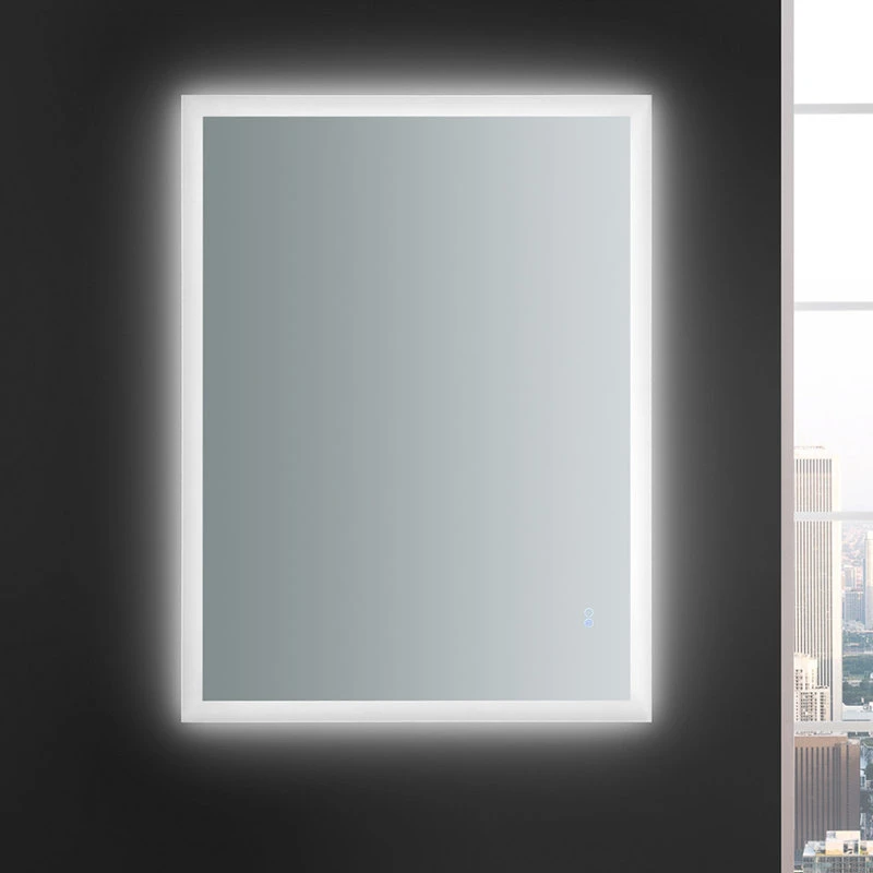 Fresca Angelo Bathroom Mirror With Halo Style LED Lighting And Defogger, 48"x36" 11 Fresca Angelo Bathroom Mirror With Halo Style LED Lighting And Defogger, 48"x36" - Image 9