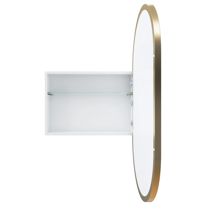 Glass Warehouse Medicine Cabinets, Satin Brass 5 Glass Warehouse Medicine Cabinets, Satin Brass - Image 3