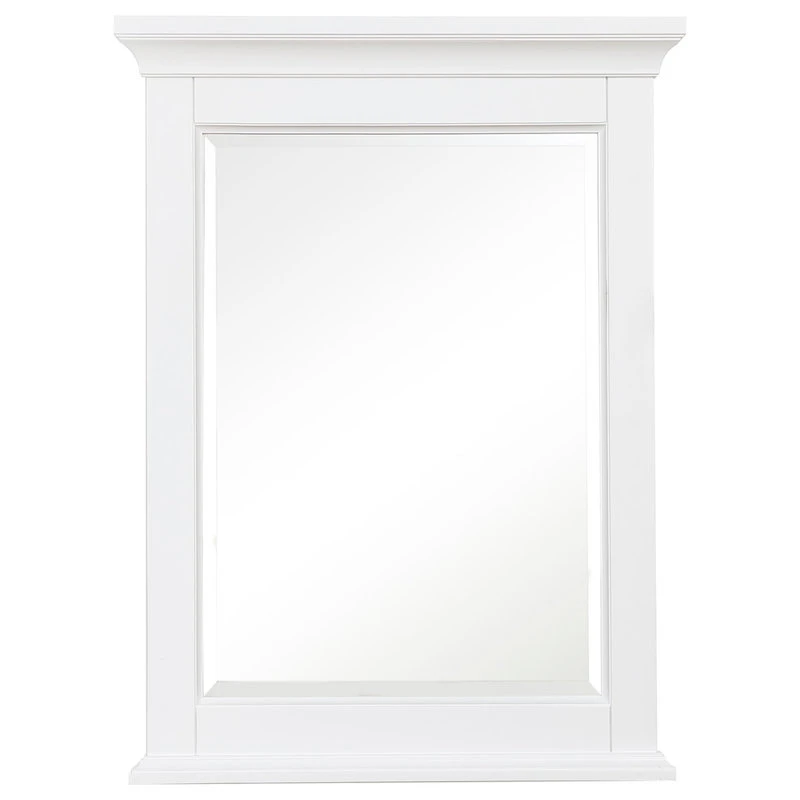 Kitchen Bath Collection Newport 24" Wall Mirror, White 4 Kitchen Bath Collection Newport 24" Wall Mirror, White - Image 2