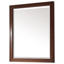 Avanity Corporation Avanity Brentwood Mirror, New Walnut Finish, 30" -Laural Home Shop b34192f302462ac6 4239 w800 h800 b1 p0