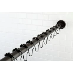 Kingston Brass Kingston 72" Adj Stainless Steel Shower Curtain Rod W/Rings, Oil Rubbed Bronze 9 Kingston Brass Kingston 72" Adj Stainless Steel Shower Curtain Rod W/Rings, Oil Rubbed Bronze -Laural Home Shop b3c12cd20ddee6ae 2799 w800 h800 b0 p0