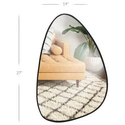 Mirrorize Canada 19"x27" Black Asymmetrical/Irregular Wall Mirror 13 Mirrorize Canada 19"x27" Black Asymmetrical/Irregular Wall Mirror -Laural Home Shop b3c1cdfb03d56e25 3195 w800 h800 b1 p0
