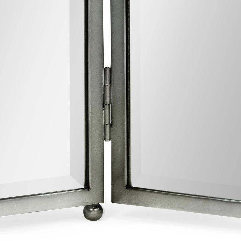 Jonathan Charles Fine Furniture Urban Cool Triple Dressing Table Mirror - Bronzed Stainless Steel 6 Jonathan Charles Fine Furniture Urban Cool Triple Dressing Table Mirror - Bronzed Stainless Steel - Image 4