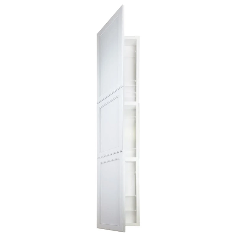 Timber Tree Cabinets Lakebrooke Recessed Primed Medicine Cabinet 81h X 15.5w X 3.5d 5 Timber Tree Cabinets Lakebrooke Recessed Primed Medicine Cabinet 81h X 15.5w X 3.5d - Image 3