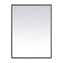 Elegant Furniture & Lighting Modern Black Led Mirror -Laural Home Shop b521e51802834b37 7544 w800 h800 b1 p0