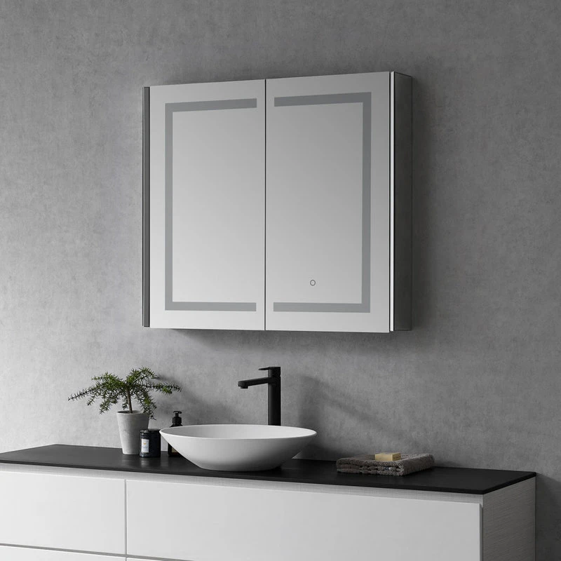 Altair Bojano Frameless Surface-Mount/Recessed LED Lighted Bathroom Medicine Cabinet, 3 10 Altair Bojano Frameless Surface-Mount/Recessed LED Lighted Bathroom Medicine Cabinet, 3 - Image 8