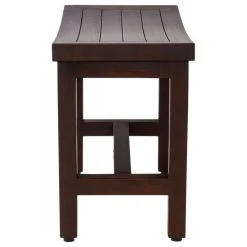 AquaTeak Patented 24" Sumba™ Lotus Mocha-Shield Teak Shower Bench -Laural Home Shop b8f1746a0d97b2d1 0519 w800 h800 b1 p0