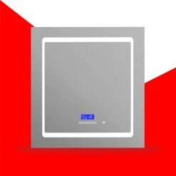 Lexora Bracciano LED Medicine Cabinet With Defogger, 30" -Laural Home Shop b9913cad0283d9ea 7048 w800 h800 b0 p0