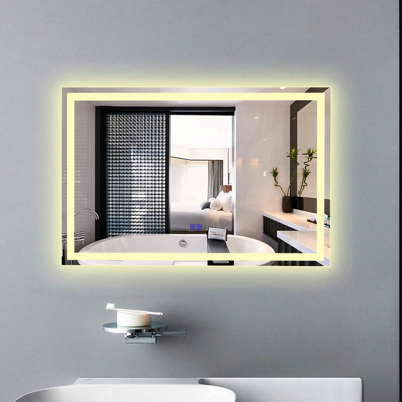 CHLOE Lighting, Inc. CHLOE Lighting LUMINOSITY Rectangular TouchScreen LED Mirror 16 CHLOE Lighting, Inc. CHLOE Lighting LUMINOSITY Rectangular TouchScreen LED Mirror - Image 14