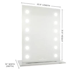 Impressions Vanity Company Hollywood Mirage I LED Vanity Mirror -Laural Home Shop b9a106b9001c8db1 3972 w800 h800 b1 p0