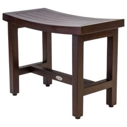 AquaTeak Patented 24" Sumba™ Lotus Mocha-Shield Teak Shower Bench -Laural Home Shop b9a17c0c0d97b2db 0520 w800 h800 b1 p0