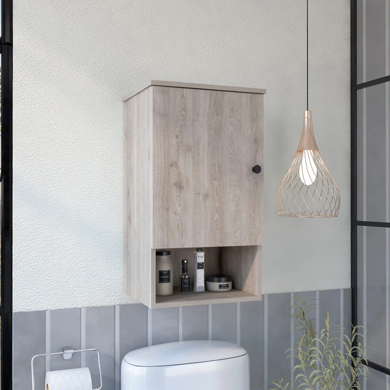 FM FURNITURE Alaska Medicine Cabinet Light Gray 7 FM FURNITURE Alaska Medicine Cabinet Light Gray - Image 5