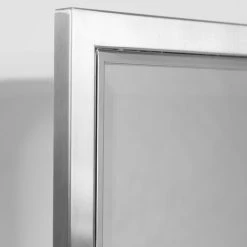 Head West, Inc. Head West Brushed Nickel And Chrome Recessed Medicine Cabinet Mirror, 16x26" 11 Head West, Inc. Head West Brushed Nickel And Chrome Recessed Medicine Cabinet Mirror, 16x26" -Laural Home Shop b9c148be0fd92627 3395 w800 h800 b0 p0