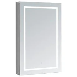 AQUADOM Royale Plus LED Medicine Cabinet Defogger Left Hinge 24"x36"x5"