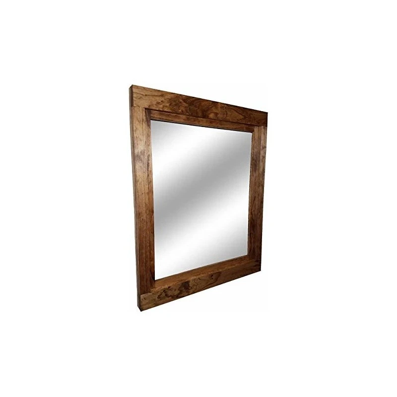 Renewed Decor And Storage Farmhouse Style Vanity Mirror, Early American, 24"w X 30"h 4 Renewed Decor And Storage Farmhouse Style Vanity Mirror, Early American, 24"w X 30"h - Image 2