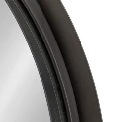 Uniek Armenta Round Framed Wall Mirror, Gray 22 Diameter 9 Uniek Armenta Round Framed Wall Mirror, Gray 22 Diameter -Laural Home Shop ba7169540fb40f7e 4982 w800 h800 b0 p0