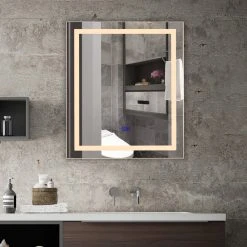 CHLOE Lighting, Inc. CHLOE Lighting SPECULO Embedded LED Mirror 4000K, Warm White, 24" -Laural Home Shop baa1db7d00a2a9b2 5602 w800 h800 b0 p0