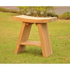 Teak Deals Asian Teak Shower Stool -Laural Home Shop bb31628c04ff4899 3894 w800 h800 b0 p0