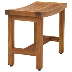 AquaTeak Patented 24" Sumba™ Lotus Teak Shower Bench 19 AquaTeak Patented 24" Sumba™ Lotus Teak Shower Bench -Laural Home Shop bc31337f0d94bf1a 8335 w800 h800 b1 p0