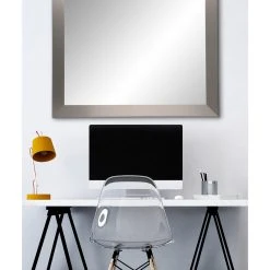 BrandtWorks Industrial Modern Home Accent Wall Mirror, 32"x50" 6 BrandtWorks Industrial Modern Home Accent Wall Mirror, 32"x50" -Laural Home Shop bc41407b0b4fa10a 1957 w800 h800 b0 p0