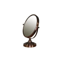HomeRoots Vintage Style Copper 5X Magnification Vanity Mirror 8 HomeRoots Vintage Style Copper 5X Magnification Vanity Mirror -Laural Home Shop bc51f1b5026c2f73 0872 w800 h800 b1 p0