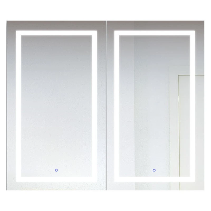 Krugg Reflections USA 48x42 Recessed Or Surface Mount Medicine Cabinet 12 Shelves, LED, Dual 3 Krugg Reflections USA 48x42 Recessed Or Surface Mount Medicine Cabinet 12 Shelves, LED, Dual