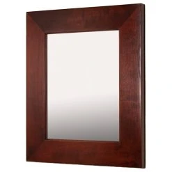 14"x18" Fox Hollow Furnishings Mirrored Medicine Cabinet, Espresso