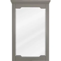 Hardware Resources Chatham Traditional 22" Bathroom Mirror, Grey Chatham Mirror
