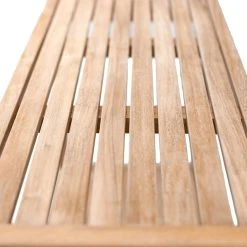 Nordic Style Natural Teak Spa Bench With Shelf, 35" -Laural Home Shop c08105d60f246a51 3745 w800 h800 b0 p0