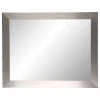 BrandtWorks Industrial Modern Home Accent Wall Mirror 32''"x36''