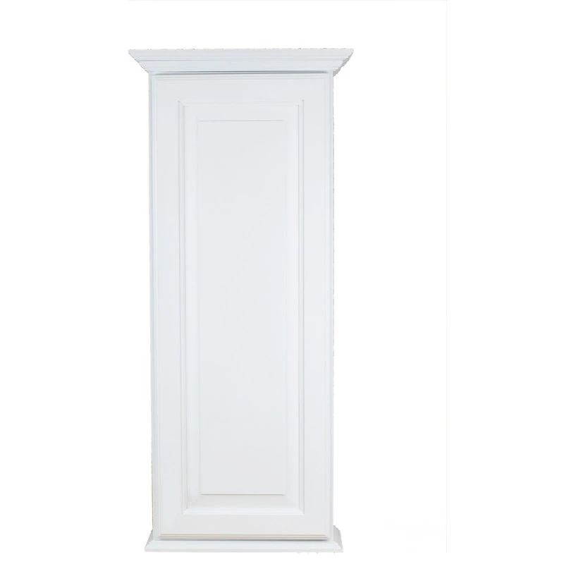 Timber Tree Cabinets Ashland On The Wall White Cabinet 49.5h X 15.5w X 5.25d 3 Timber Tree Cabinets Ashland On The Wall White Cabinet 49.5h X 15.5w X 5.25d