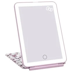 Impressions Vanity Company Hello Kitty (White/Pink) Touch Pad Mini Tri-Tone LED Makeup Mirror -Laural Home Shop c181ea7601d77432 6952 w800 h800 b1 p0