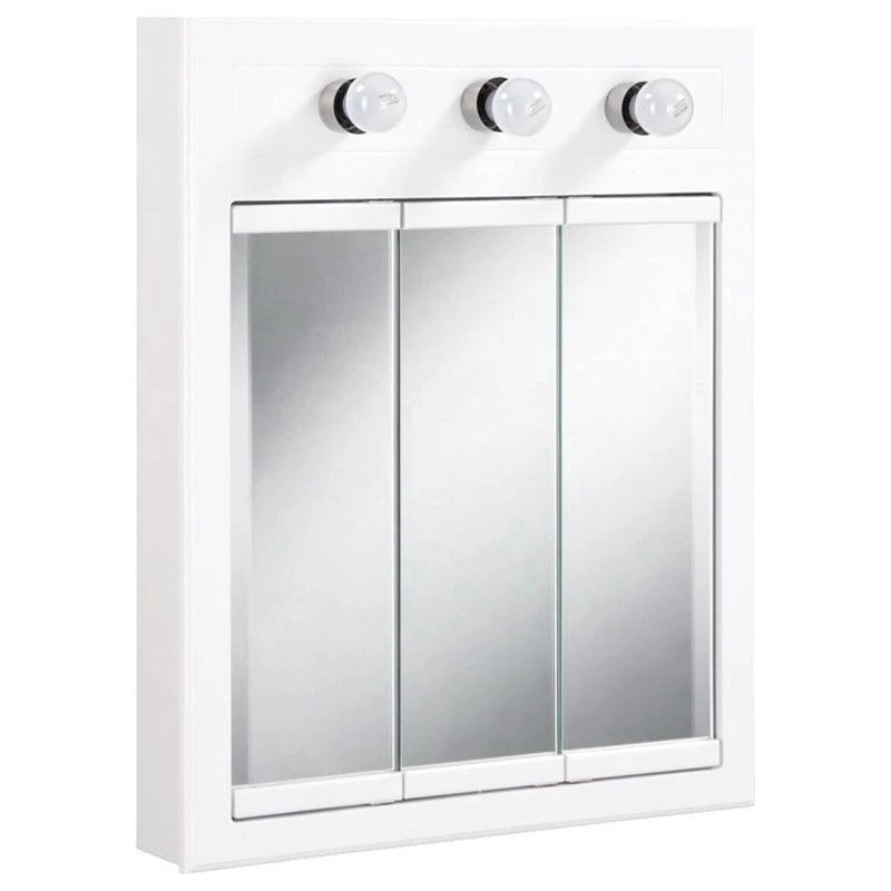 Design House Concord 24-Inch Wood Medicine Cabinet In White Gloss 3 Design House Concord 24-Inch Wood Medicine Cabinet In White Gloss