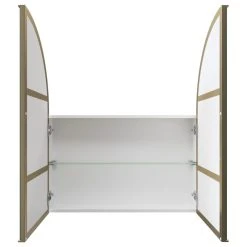 Glass Warehouse Medicine Cabinets, Satin Brass 14 Glass Warehouse Medicine Cabinets, Satin Brass -Laural Home Shop c2910c860320b084 0424 w800 h800 b1 p0