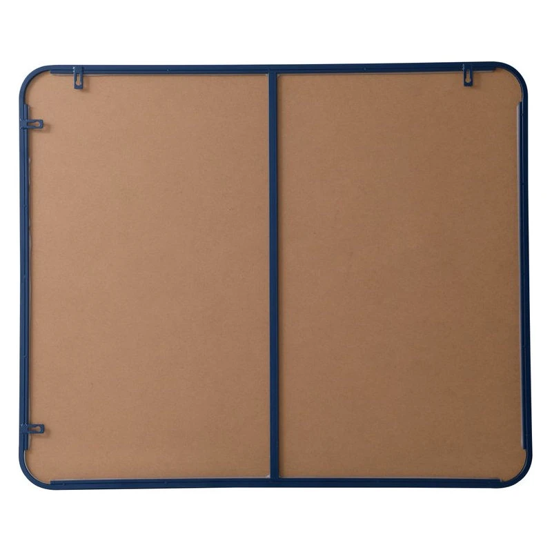 Elegant Furniture & Lighting Elegant Decor MR803036BL Soft Corner Metal Rectangular Mirror, 30"x36", Blue 11 Elegant Furniture & Lighting Elegant Decor MR803036BL Soft Corner Metal Rectangular Mirror, 30"x36", Blue - Image 9