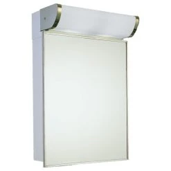 Ketcham Medicine Cabinets/Fred Silver & Company Deluxe LED Series Medicine Cabinet, 16"x23.25"