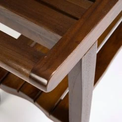 ALATEAK ALA TEAK Shower Spa Bath Waterproof Stool Bench -Laural Home Shop c391553b032c7cce 0647 w800 h800 b0 p0