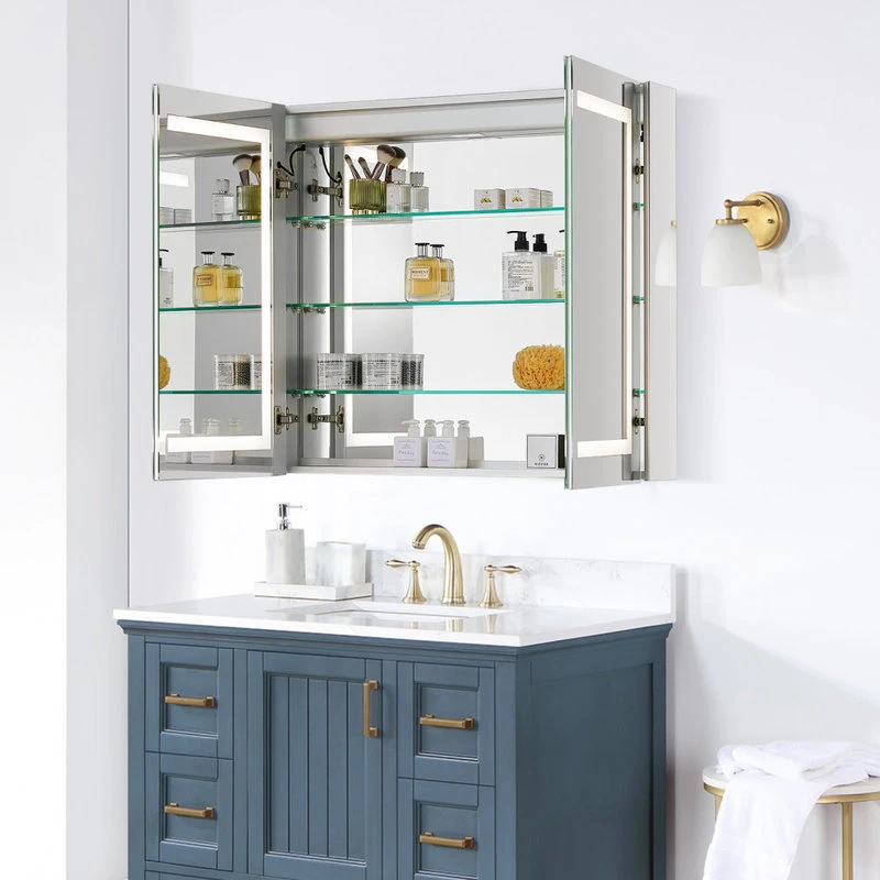 Altair Bojano Frameless Surface-Mount/Recessed LED Lighted Bathroom Medicine Cabinet, 3 16 Altair Bojano Frameless Surface-Mount/Recessed LED Lighted Bathroom Medicine Cabinet, 3 - Image 14